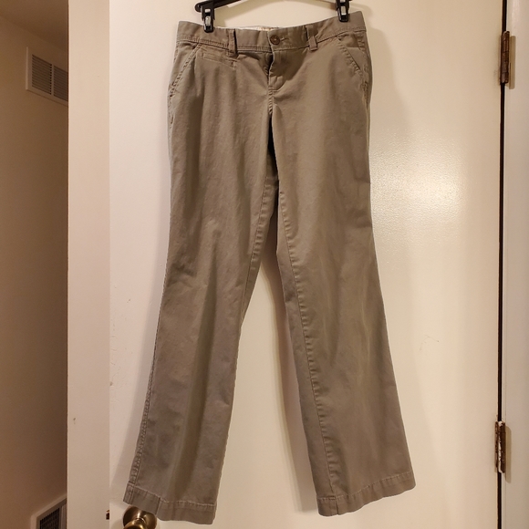 Old Navy Bootcut Khakis - Picture 1 of 4